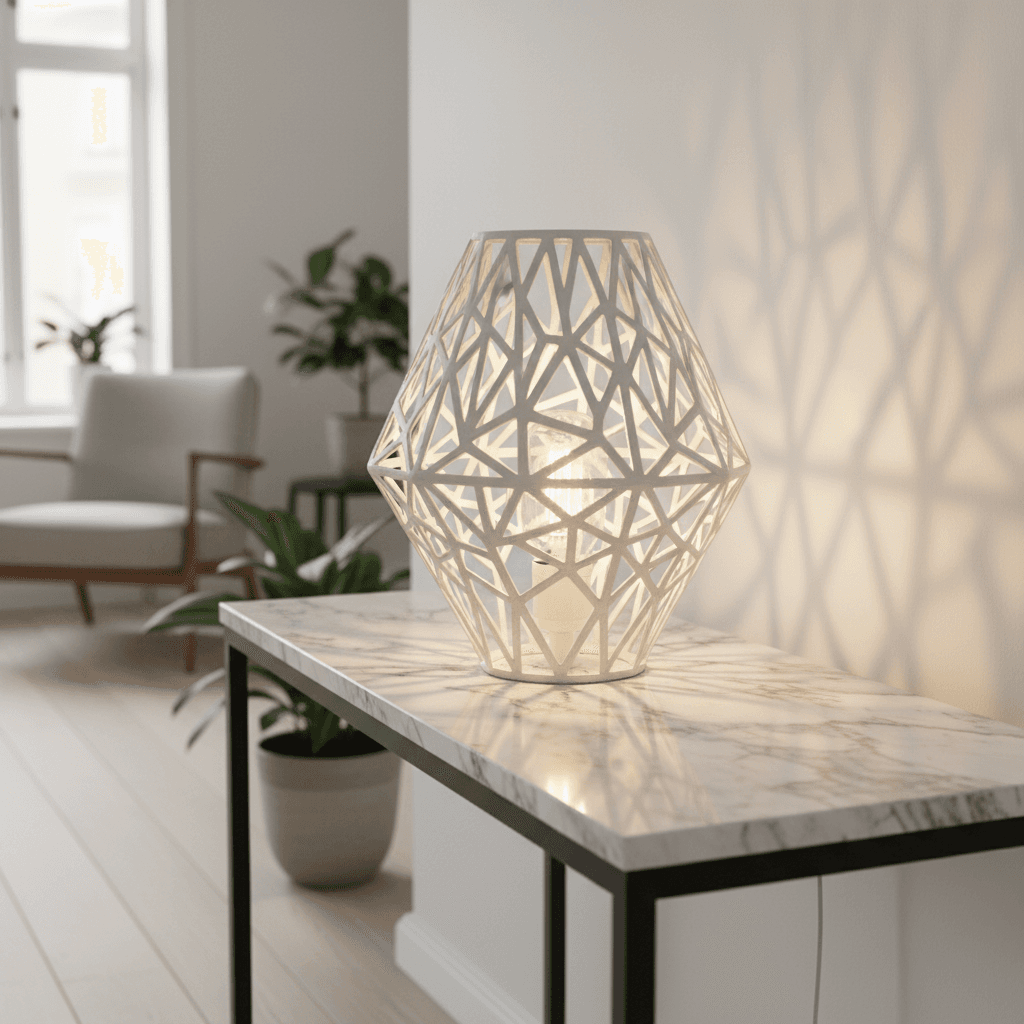 Organisk gitterlampa